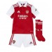Cheap Arsenal Benjamin White #4 Home Football Kit Children 2022-23 Short Sleeve (+ pants)